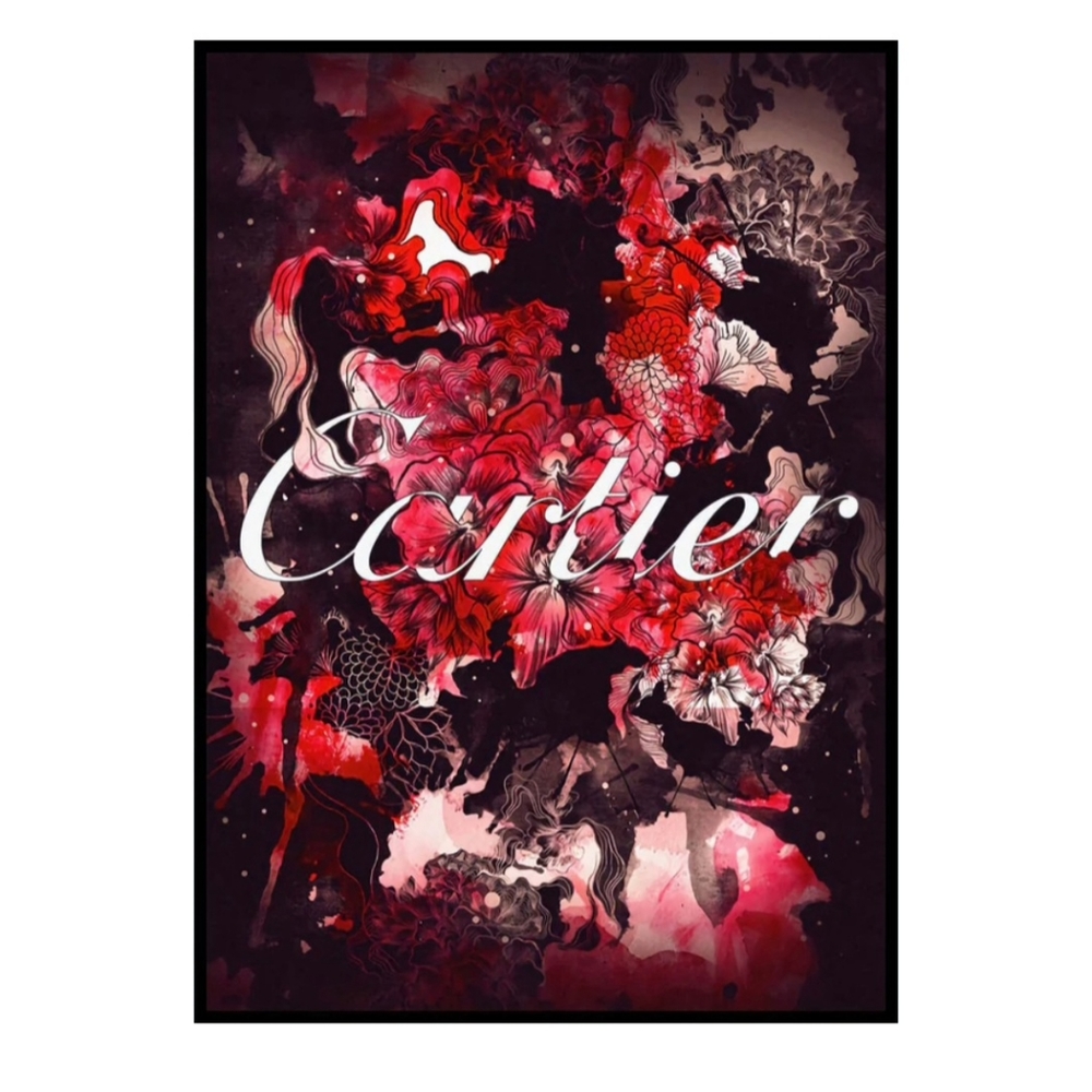 Cartier 8 1/2"x11" Framed Wall Art